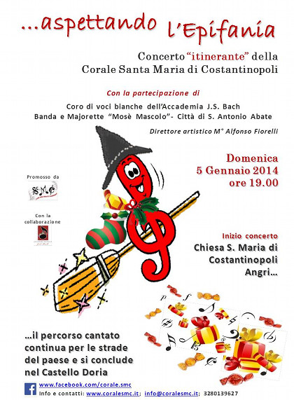 concerto itinerante corale s.maria costantinopoli angri